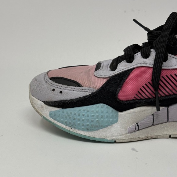 Puma RS Running System Women's Sneakers Pink Gray Lightweight Size 6.5 - Picture 11 of 16